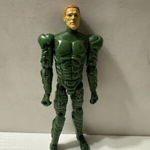 Toy Biz Spider-man Movie Super Poseable Green Goblin Action Figure 2002 -No Mask